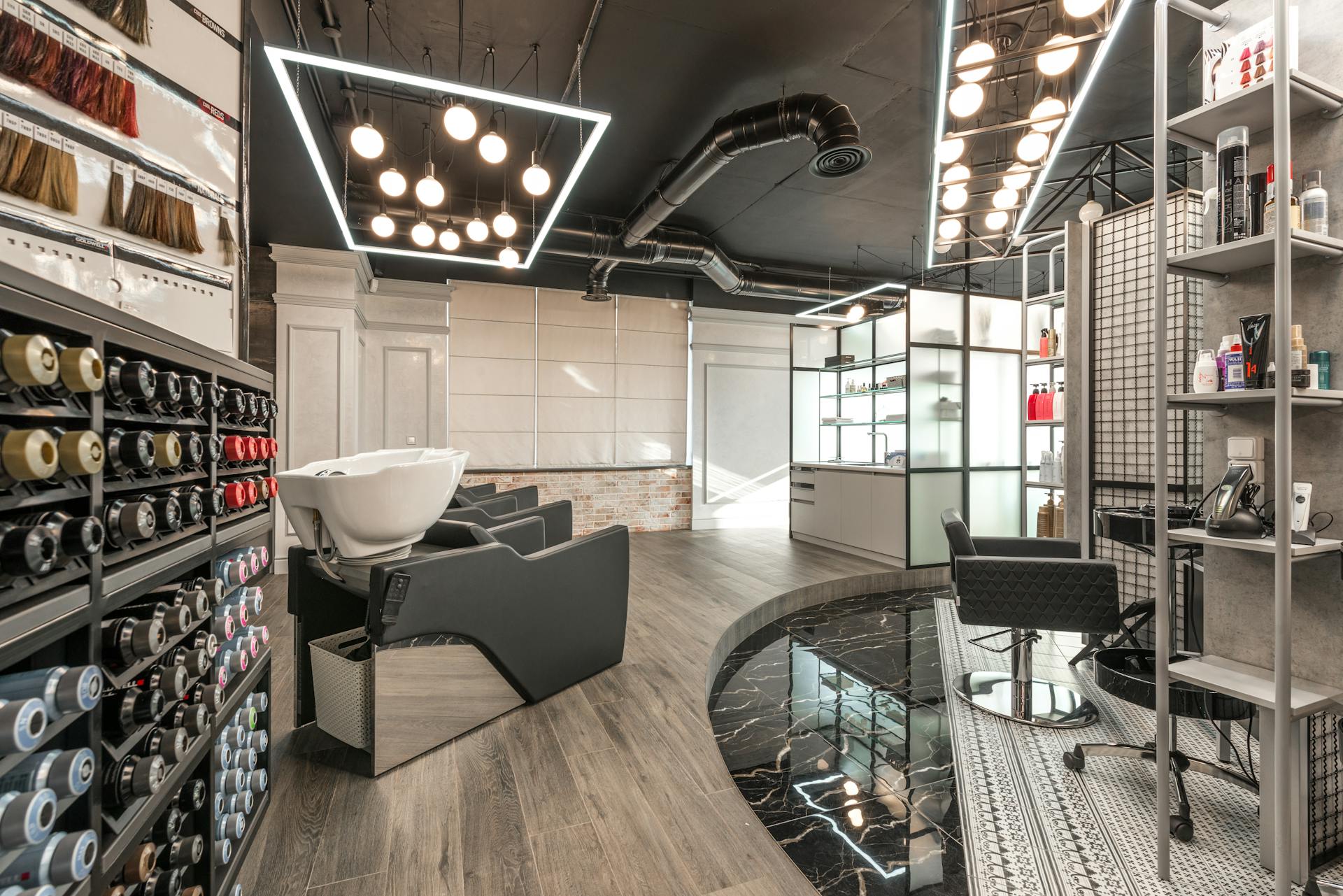 Beauty Hunters salon interior
